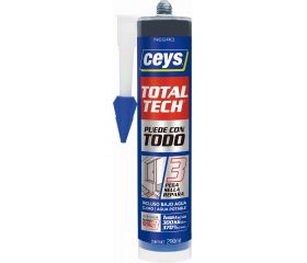 CEYS TOTAL TECH NEGRO CARTUCHO 290ML